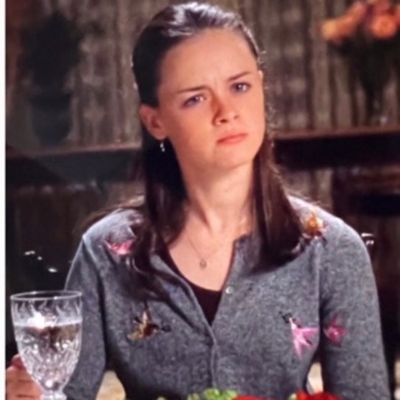 Vintage Embroidered Cardigan As Seen On Rory Gilmore - Picture 3 of 10